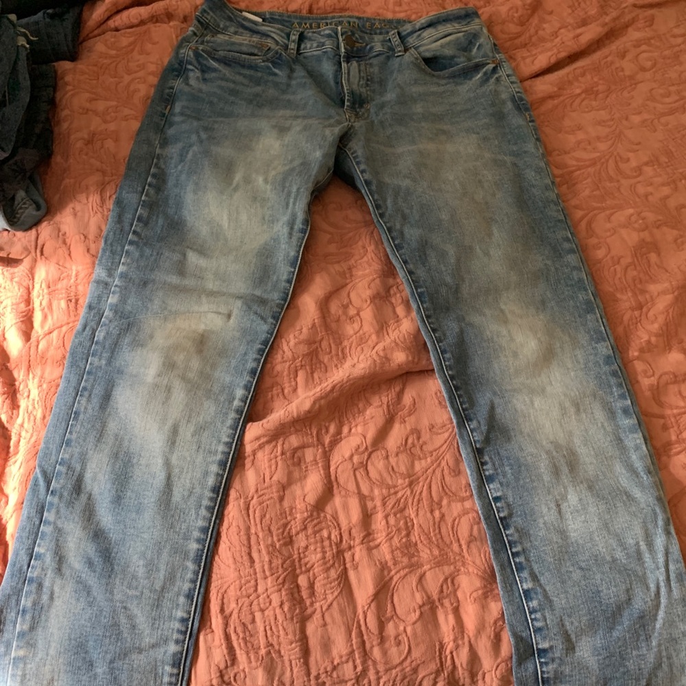 Men’s American Eagle slim fit whitewash